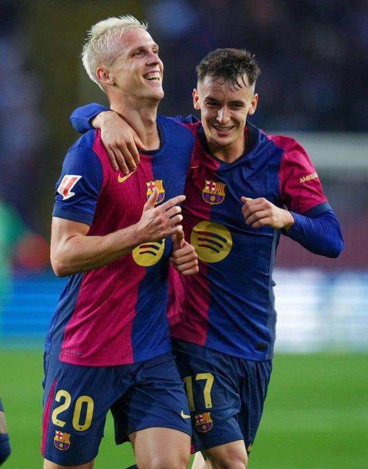 【西甲】奥尔莫两助处子球,阿劳霍传射,巴萨4-0皇社